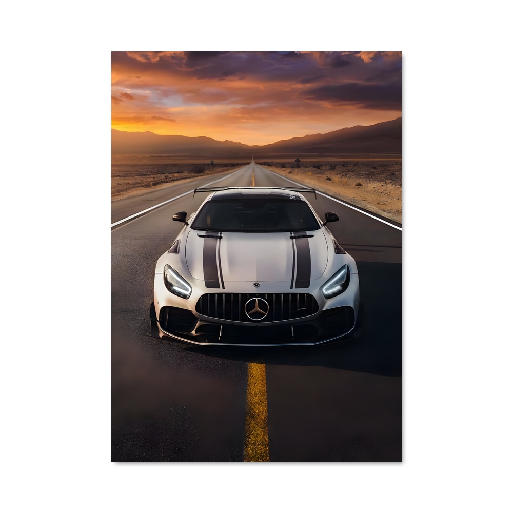 Poster élégant Sls amg gt